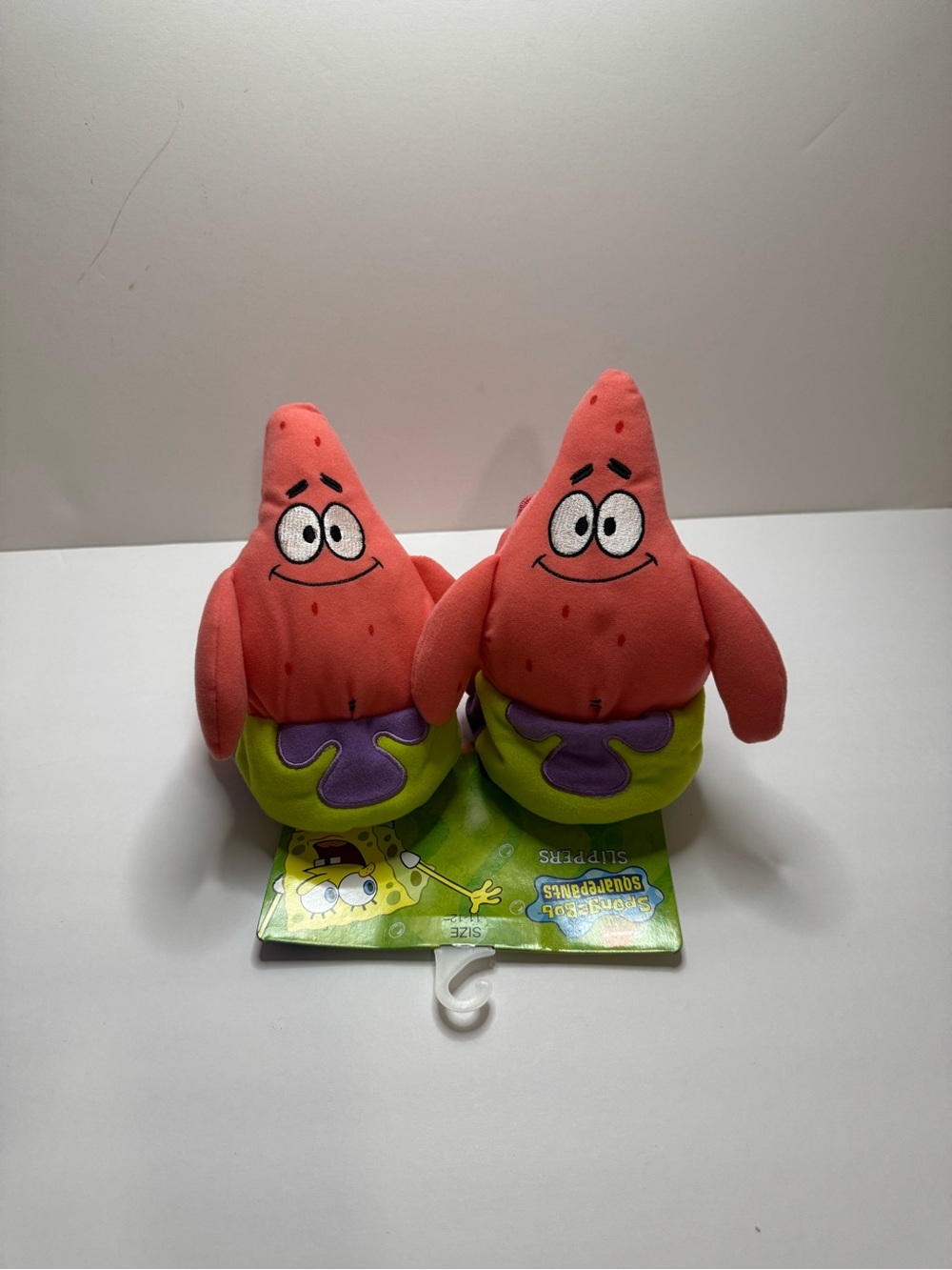 SpongeBob Squarepants Patrick Star Plush Pair - Pink with Green & Purple Shorts
